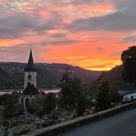 Vier-burgen-rhein-blick Oberes Mittelrheintal *